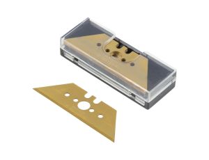 Ostrza trapezowe 61 / 0.65 mm Wolfcraft - pokryte tytanem [5 szt.] - image 2
