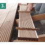 Łącznik do niewidocznych połączeń tarasu Wolfcraft [100 szt.] - 5