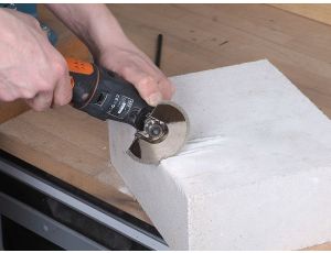 Brzeszczot segmentowy powlekany diamentem, 85 mm Wolfcraft - do urządzeń oscylacyjnych - image 2