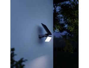 Oprawa solarna z czujnikiem ruchu i zmierzchu STEINEL Xsolar LS PIR 1,2,W 150lm 3000K IP44 IK03 srebrna / tworzywo sztuczne - image 2