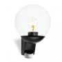 Lampa elewacyjna z czujnikiem ruchu i zmierzchu Steinel L 585 S PIR max.60W E27 IP44 IK03 230V czarna / szkło /tworzywo sztuczne - 2