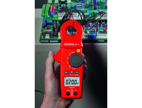 Miernik prądu BENNING CM 11 cęgowy z akcesoriami - 8