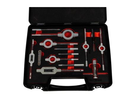 Zestaw gwintowników M3-M12 ABRABORO, HSS-G [45 cz.] - 2