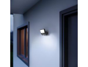 Naświetlacz z czujnikiem Steinel XLED curved LED PIR 9,3W 3000K 862lm IP44 IK03 230V antracytowy / tworzywo sztuczne - image 2