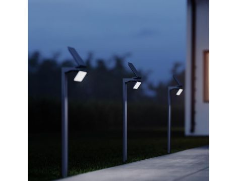 Oprawa solarna LED 1,2W Steinel XSolar GL-S z czujnikiem antracyt - 4
