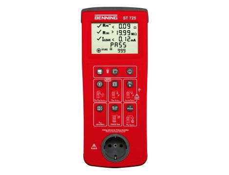 Miernik do testów urządzeń elektrycznych BENNING ST 725