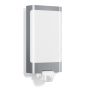 Lampa elewacyjna z czujnikiem ruchu i zmierzchu Steinel L 240 S PIR 9,3W LED 946lm 3000K IP44 IK07 230V srebrna / stal nierdzewna - 2