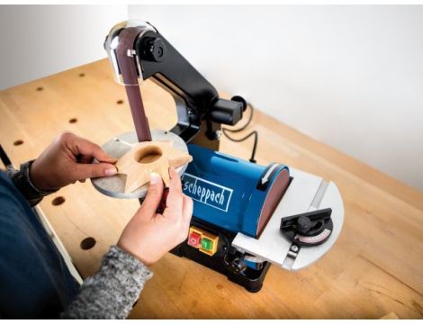 Szlifierka taśmowo-tarczowa Scheppach BTS700 - 4