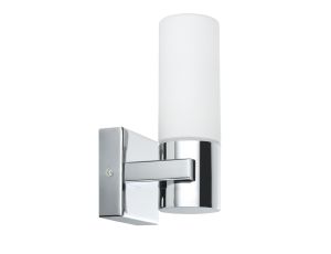 Oprawa ścienna łazienkowa GEMINI zestaw 2szt. E14 max.20W IP44 230V chrom satyna / metal szkło - image 2