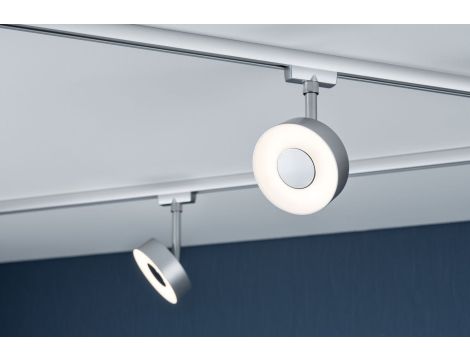 Reflektor na szynoprzewód URail CIRCLE LED DIM 5W 222lm 2700K 230V chrom matowy/ metal - 3