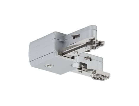 Łącznik szynowy L URail system 230V chrom matowy / metal