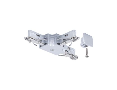 Łącznik szynowy T URail system 230V chrom matowy / metal - 4