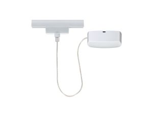 Przewód zasilający URail 1m max.1000W 230V biały mat /  tworzywo sztuczne