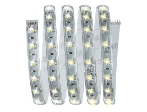 Taśma MaxLED zestaw podstawowy 1,5m regulacja temperatury 10W 230/24V 20VA srebrny / tworzywo sztuczne