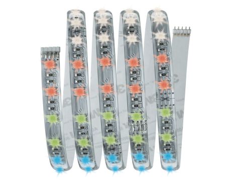 MaxLED RGBW zestaw podstawowy 1,5m 18W 230/24V 36VA Tworzywo sztuczne