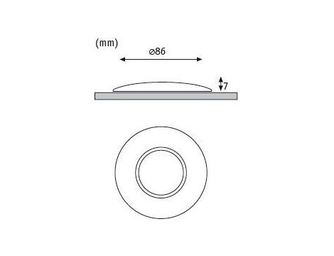 Pierscień zewnętrzny do opraw SPECIAL LINE LED okrągła stal nierdzewna - 4
