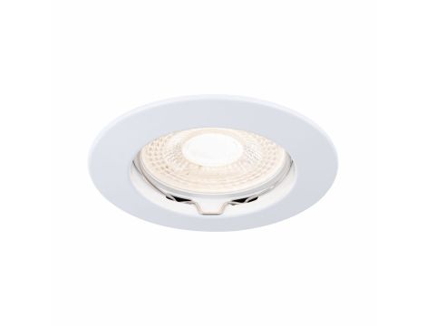 Oprawa do wbudowana Premium line GU5.3. 79mm IP44  230V biały / aluminium