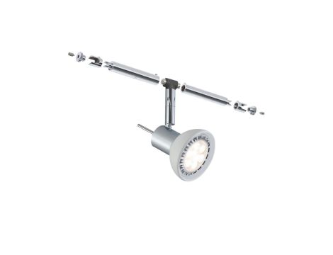 System linkowy Spotlight Sheela max. 1x10W GU5,3 Chrom Matowy/Opal 12V Metal/Szkło - 4