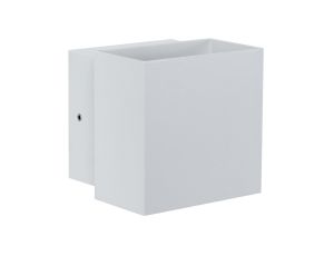 Oprawa elewacyjna CYBO LED 2x3,5W 2700K 2x355lm IP65 100x100mm 230V biały / aluminium - image 2