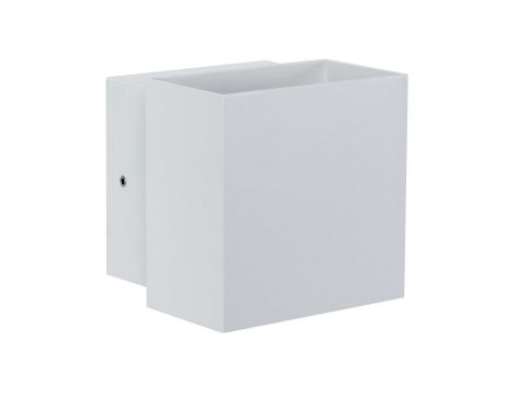 Oprawa elewacyjna CYBO LED 2x3,5W 2700K 2x355lm IP65 100x100mm 230V biały / aluminium - 2