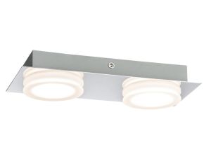 Doradus IP23 LED 2x4,7W Chrom 230V Metal/Tworzywo sztuczne - image 2