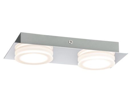 Doradus IP23 LED 2x4,7W Chrom 230V Metal/Tworzywo sztuczne - 2