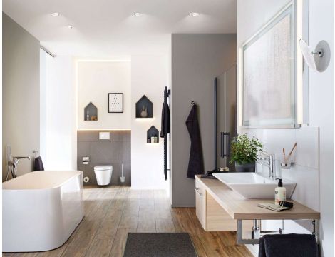 Oprawa do wbudowania NOVA PLUS LED DIM wychylna GU10 7W 460lm 93mm 2700K IP65 230V biały mat - 5