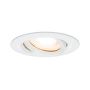 Oprawa do wbudowania NOVA PLUS LED DIM wychylna GU10 max.35W 93mm IP65 230V biały matowy / aluminium - 2