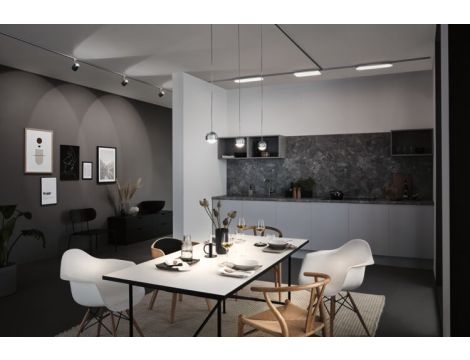 Oprawa zwieszana na szynoprzewód URail CAPSULE LED II DIM 6W 2700K  230V chrom matowy / metal - 4