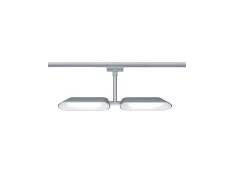 URail System Spot Dipper 2x8W Chrom Mat/Biały 230V