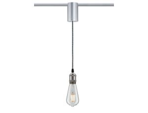 Adapter uniwersalny do szynoprzewodu URail max. 100W 230V chrom matowy/ metal - image 2