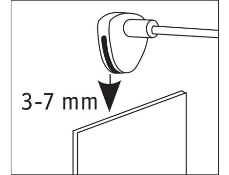 Oprawa ścienna HOOK LED nad lustro 2x3,2W 2x280lm 2700K IP44 230V chrom / metal - 6