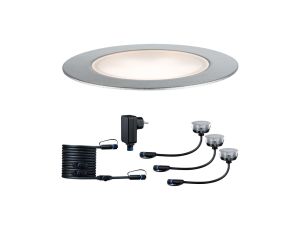 Oprawa wpuszczana Plug & Shine FLOOR ECO LED 3x2W 3000K IP67 24V srebrny / tworzywo sztuczne - image 2