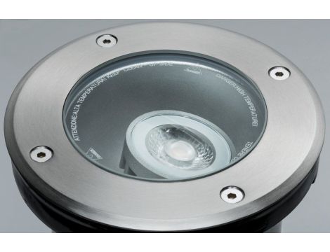 Oprawa dogruntowa Plug & Shine FLOOR regulowana 38st. 6W 3000K 490lm IP67 24V srebrny / metal - 2