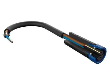 Przewód połączeniowy Plug & Shine 10m 1in-2out IP68 24V czarny / tworzywo sztuczne - 7