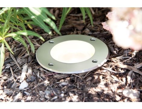 Oprawa najazdowa FLOOR LED GU10 3,5W 3000K IP67 okrągła 230V stal nierdzewna - 5