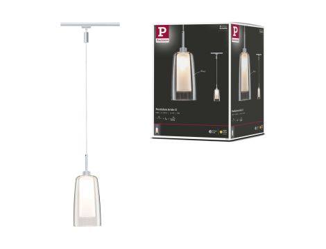 Oprawa zwieszana URail ARIDO II LED 5W 2700K GU10 230V chrom mat / przezroczysty / szkło - 8