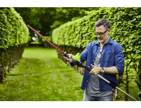 60V Nożyce do żywopłotu na wysięgniku 51cm GD60PHT - 5