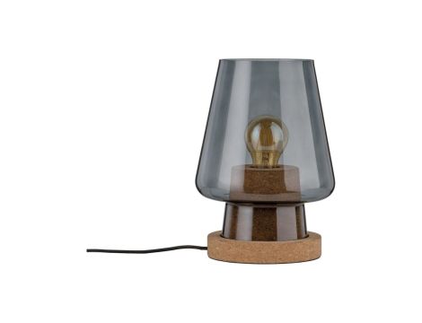 Lampa stołowa IBEN NEORDIC E27 max.1x20W 230V szary / satynowy beton / szkło - 3