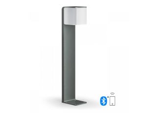Oprawa ogrodowa z czujnikiem ruchu i zmierzchu STEINEL GL 80 SC iHF Bluetooth Mesh 9,1W 650lm 3000K IP44 IK03 230V antracyt / aluminium - image 2