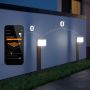 Oprawa ogrodowa z czujnikiem ruchu i zmierzchu STEINEL GL 80 SC iHF Bluetooth Mesh 9,1W 650lm 3000K IP44 IK03 230V antracyt / aluminium - 7
