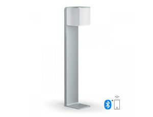 Oprawa ogrodowa z czujnikiem ruchu i zmierzchu GL 80 SC iHF Bluetooth Mesh 9,1W 650lm 3000K IP44 IK03 230V srebrna / aluminium - image 2