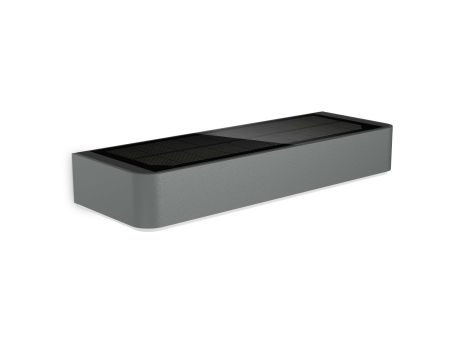 Oprawa solarna z czujnikiem ruchu i zmierzchu STEINEL Xsolar SOL-O S PIR 3,3,W 273lm 3000K IP44 IK03 antracyt / aluminium - 3