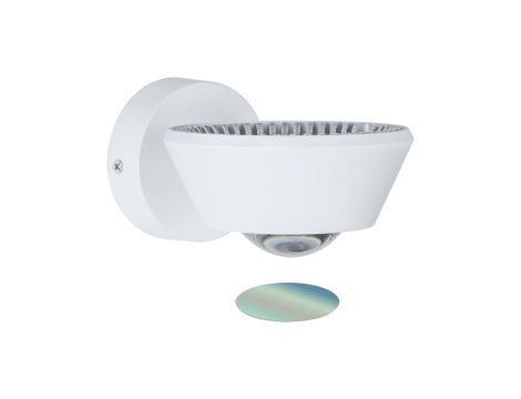 Oprawa ścienna SABIK LED DIM 13W 800lm/ 390lm 2700K  IP44 230V biały mat / tworzywo sztuczne - 3