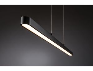 Lampa wisząca LENTO LED DIM 42W 1800lm 2700K 230V czarny / aluminium