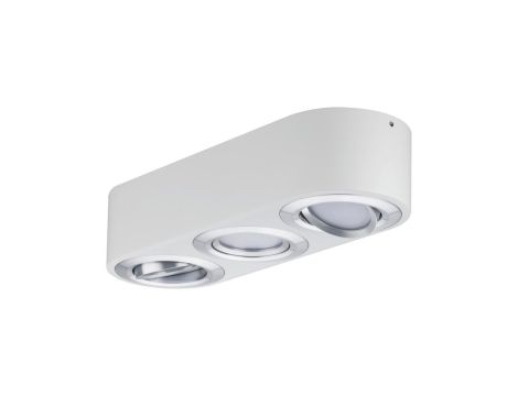 Oprawa sufitowa punktowa ARGUN LED DIM 3x4.2W 3x280lm 3000K 230V biały matowy / aluminium szczotkowane - 4
