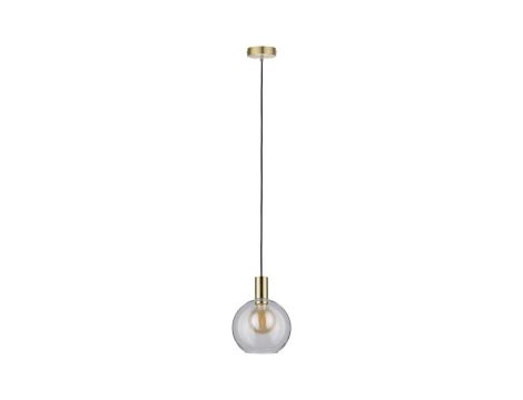 Lampa wisząca Neordic Esben max. 1x20W DIM E27 230V szkło/ mosiądz szczotkowany / metal - 2