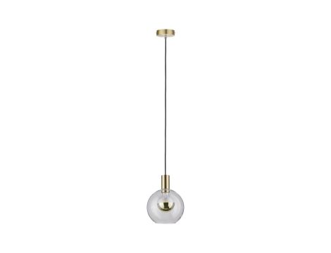 Lampa wisząca Neordic Esben max. 1x20W DIM E27 230V szkło/ mosiądz szczotkowany / metal - 3