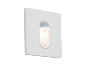 Oprawa przyschodowa WALL LED czujnik ruchu i zmierzchu kwadrat 1.1W 65 lm 2700K 230V biały / tworzywo sztuczne