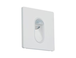Oprawa przyschodowa WALL LED czujnik ruchu i zmierzchu kwadrat 1.1W 65 lm 2700K 230V biały / tworzywo sztuczne - image 2